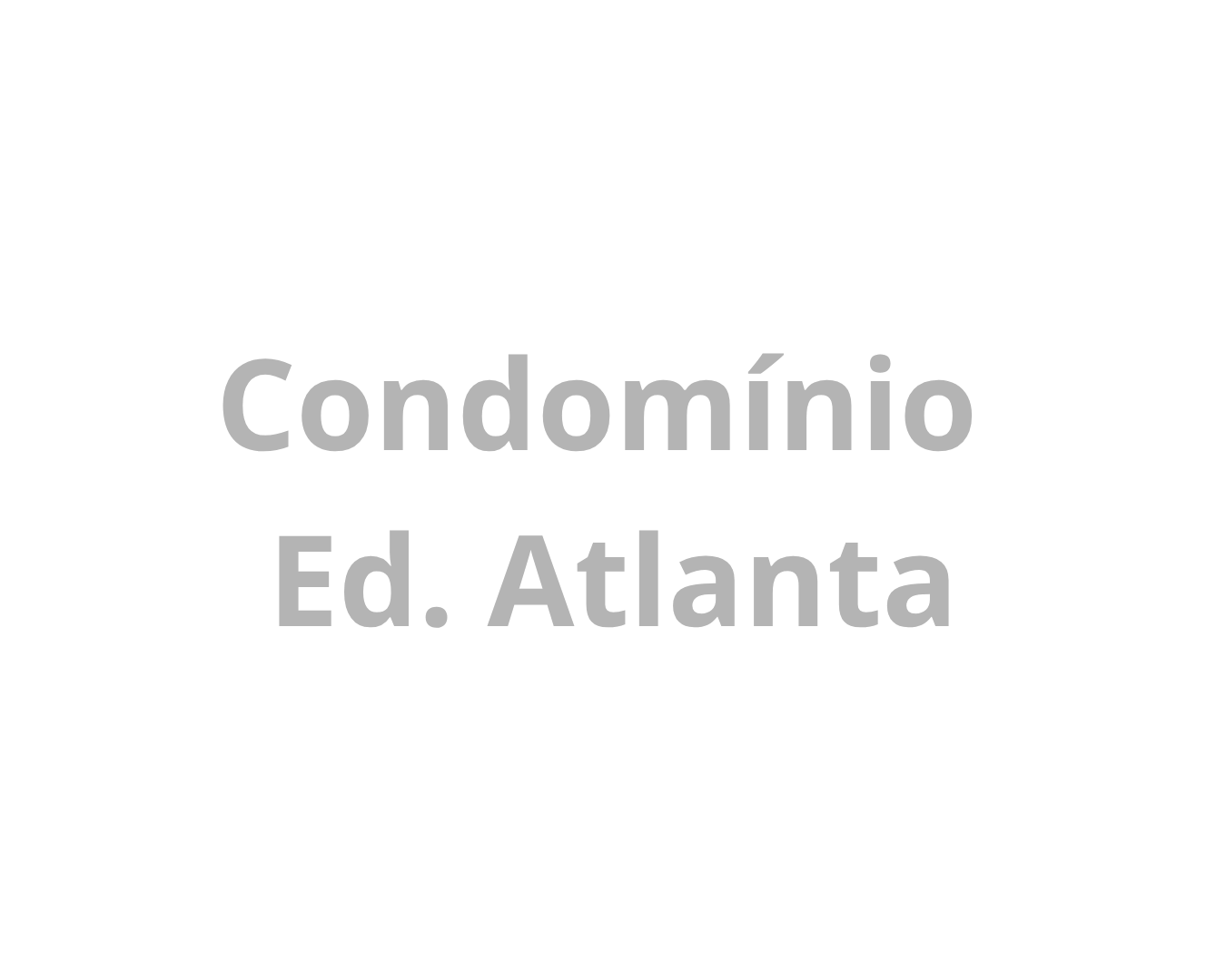 Condomínio Ed. Atlanta